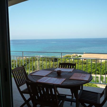 Appartement Pied Dans L Eau Et Vue Mer Magnifique Sartène Exteriér fotografie