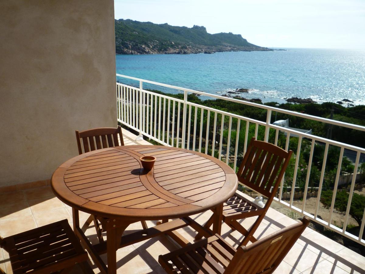 Appartement Pied Dans L Eau Et Vue Mer Magnifique Sartène Exteriér fotografie